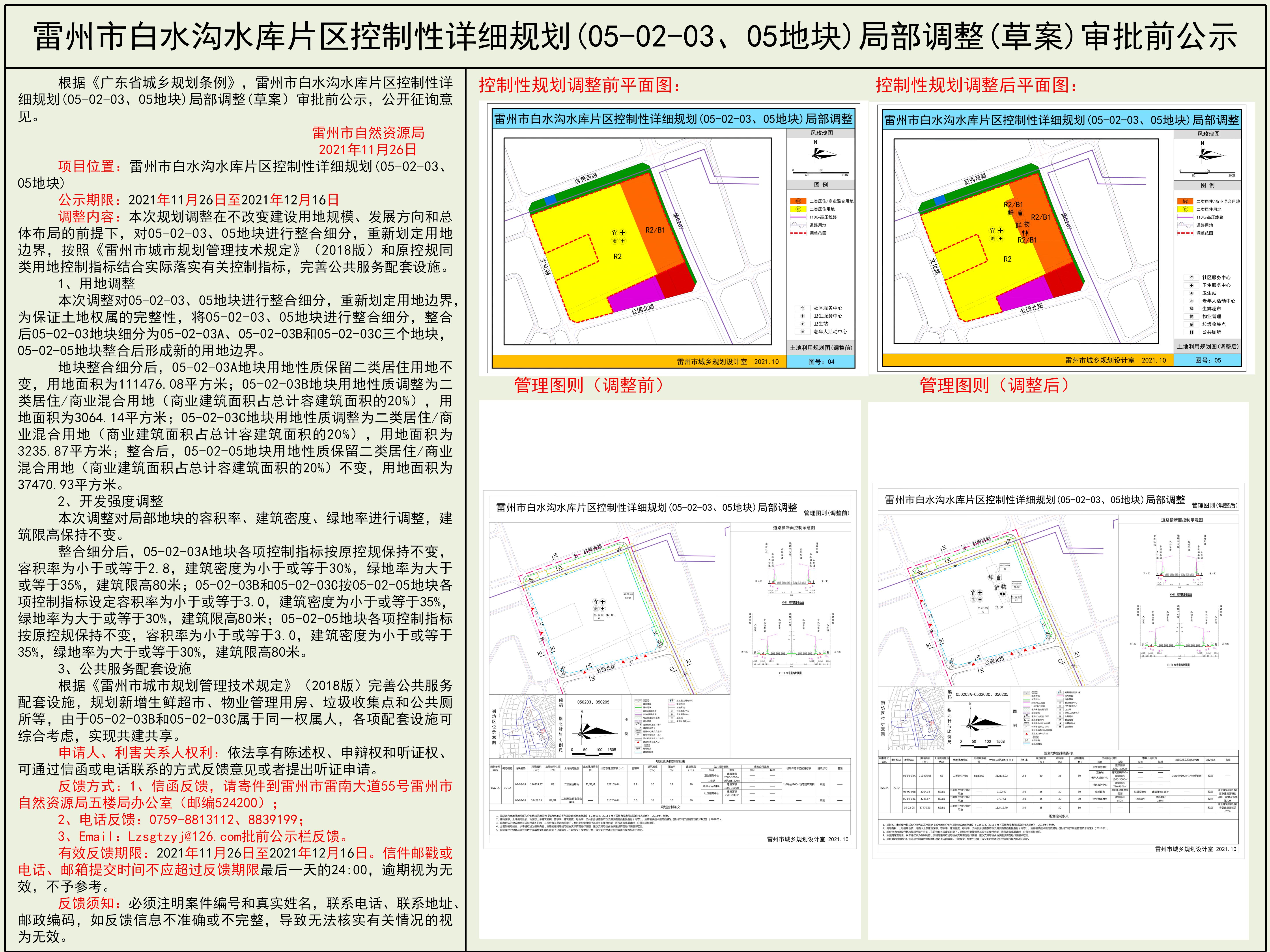 雷州市白水溝水庫片區(qū)控制性詳細規(guī)劃(05-02-03、05地塊)局部調(diào)整(草案)審批前公示.jpg